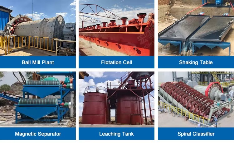 Mineral Separator Gold Processing Extraction Machines Line