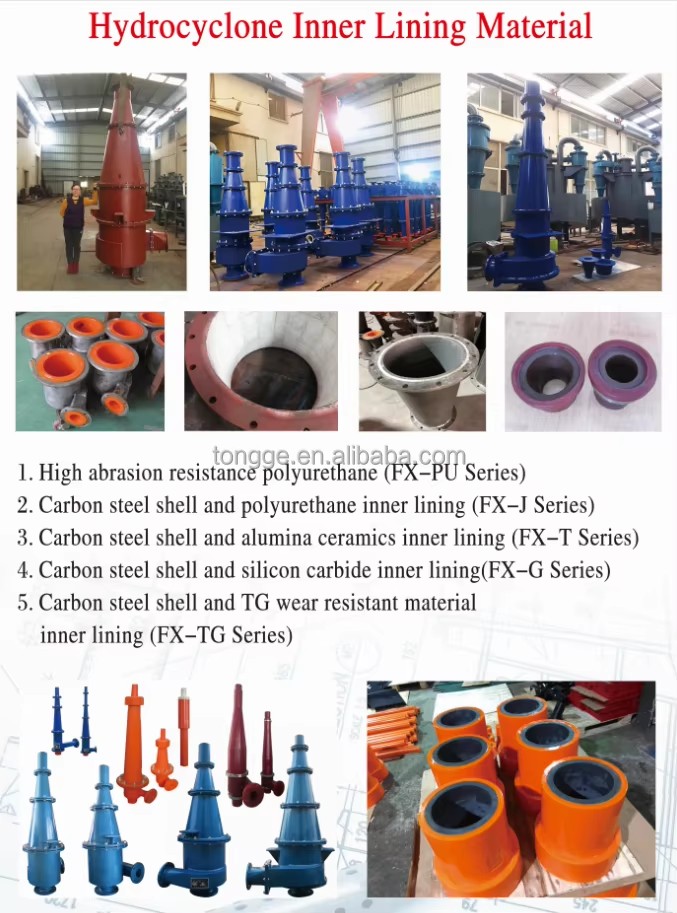 Hydrocyclone Separator Cyclone Gold Washer Mineral Separator