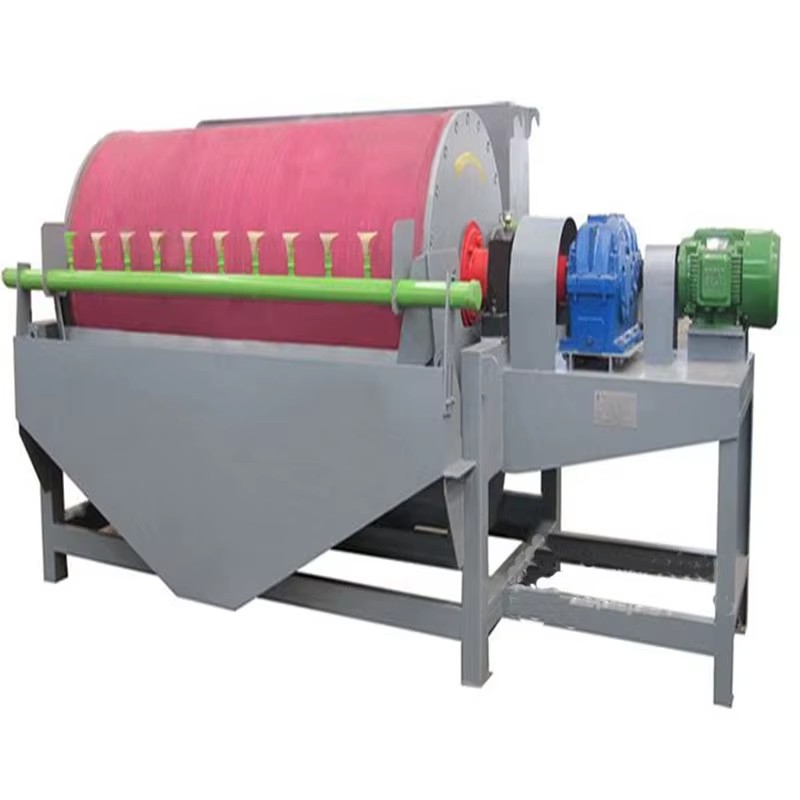New Automatic Wet Weak Magnetic Field Separator for Gold Mining High Recovery Rate 50-300 Tph Fine Mineral Ore Beneficiation