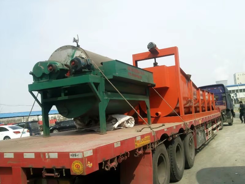 Low Intensity Wet Drum Magnetic Separator Concentrator for Iron Ore Beneficiation Plant