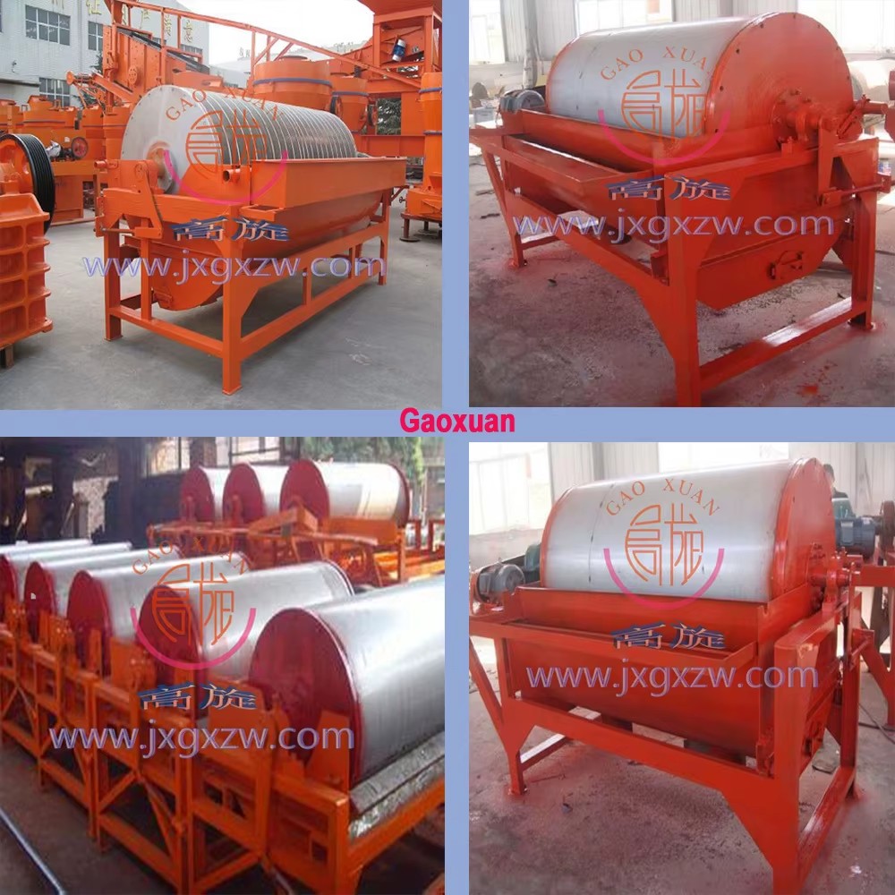 Mineral Magnetic Separator,iron Ore Separation Equipment, Black Gold Magnetic Separator