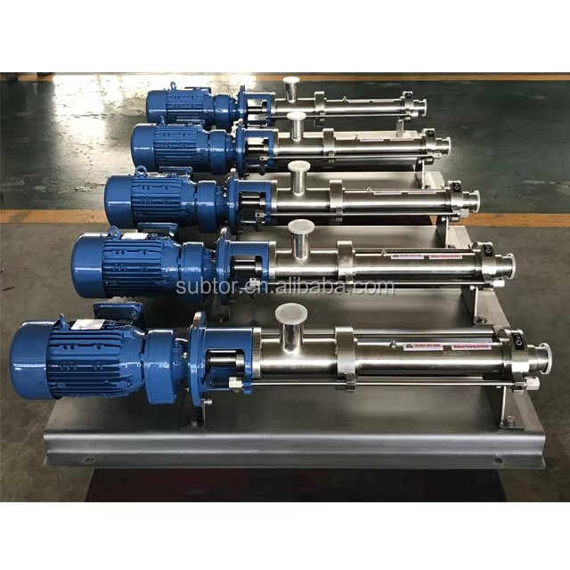 Crude Oil Screw Pumps Oil Transfer Pump single Screw Oil Transfer Pump