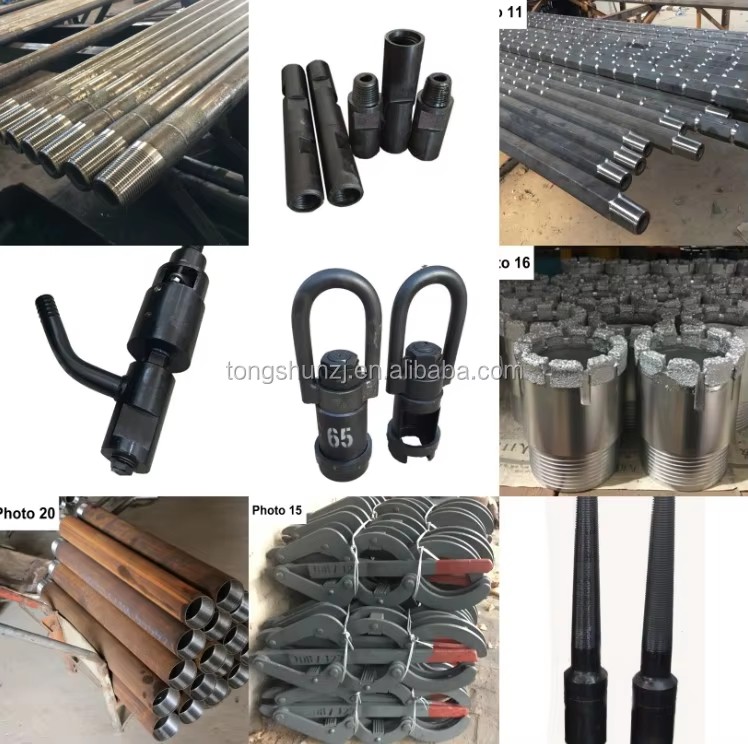 Water Well Machine GK-200 Mud Pump Diamond Core Drilling Rig