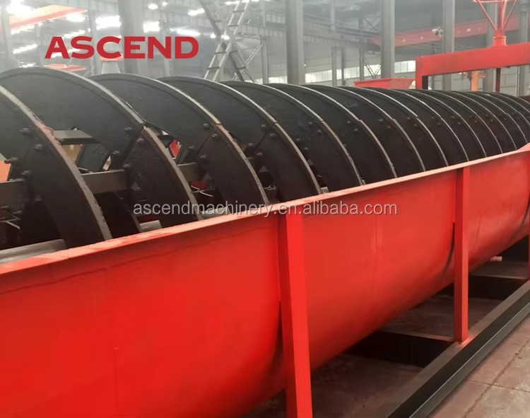 Mining Mineral Ore Ball Mill Customized Spiral Classifier Separator Machine for Gold, Copper and Lead and Zinc Ore
