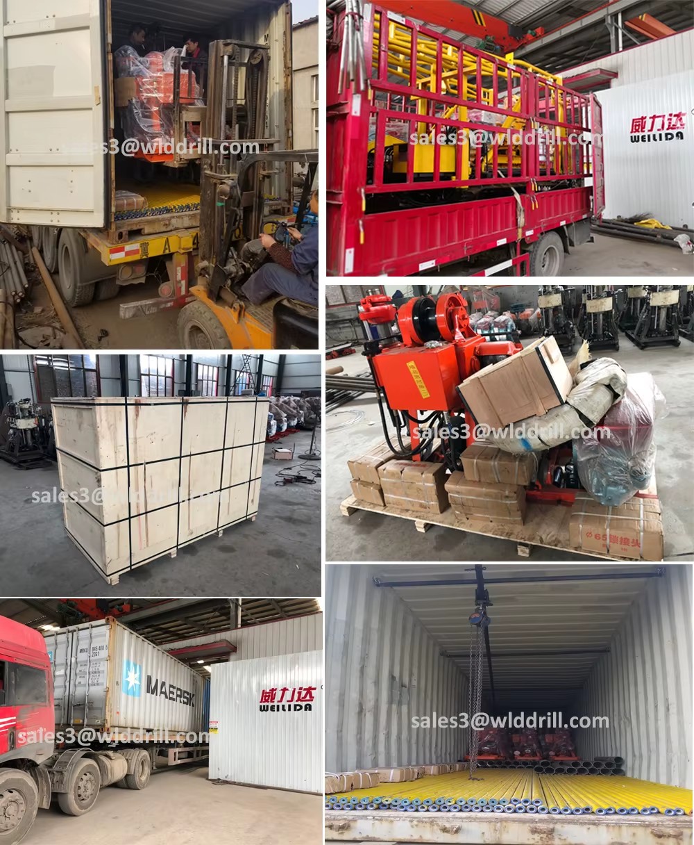 200m Borehole Water Well Drilling Rig Mine Drilling Rig for Sale