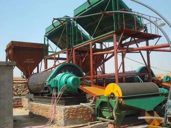 Iron Ore Sand Dry/wet Magnetic Drum Separator