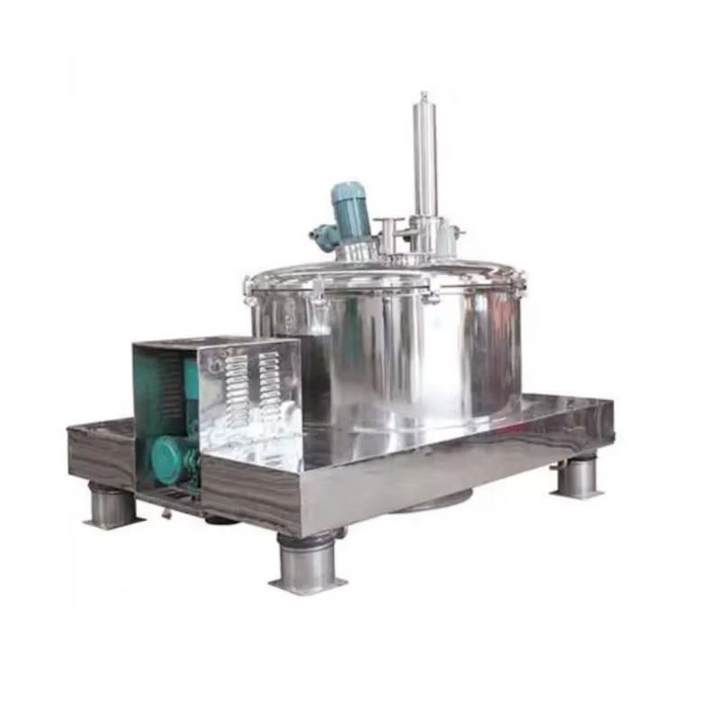PGZ Vertical Automatic Scraper Bottom Discharge Centrifuge Solid Liquid Separator for Chemical Mineral Salt Dewatering