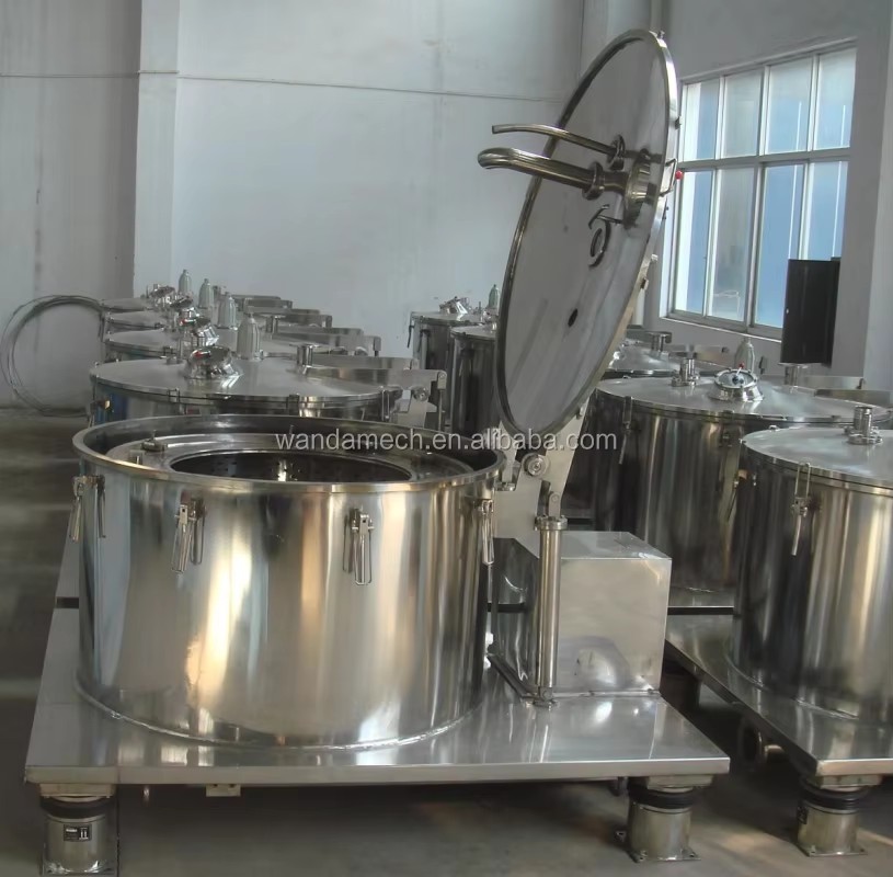 PGZ Vertical Automatic Scraper Bottom Discharge Centrifuge Solid Liquid Separator for Chemical Mineral Salt Dewatering