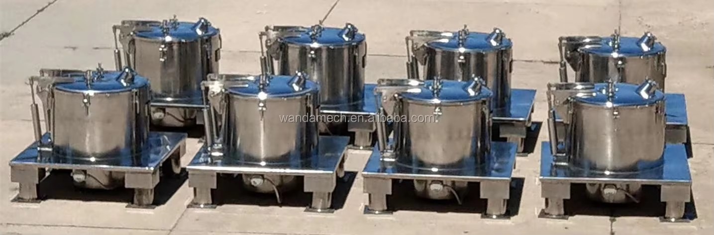 PGZ Vertical Automatic Scraper Bottom Discharge Centrifuge Solid Liquid Separator for Chemical Mineral Salt Dewatering