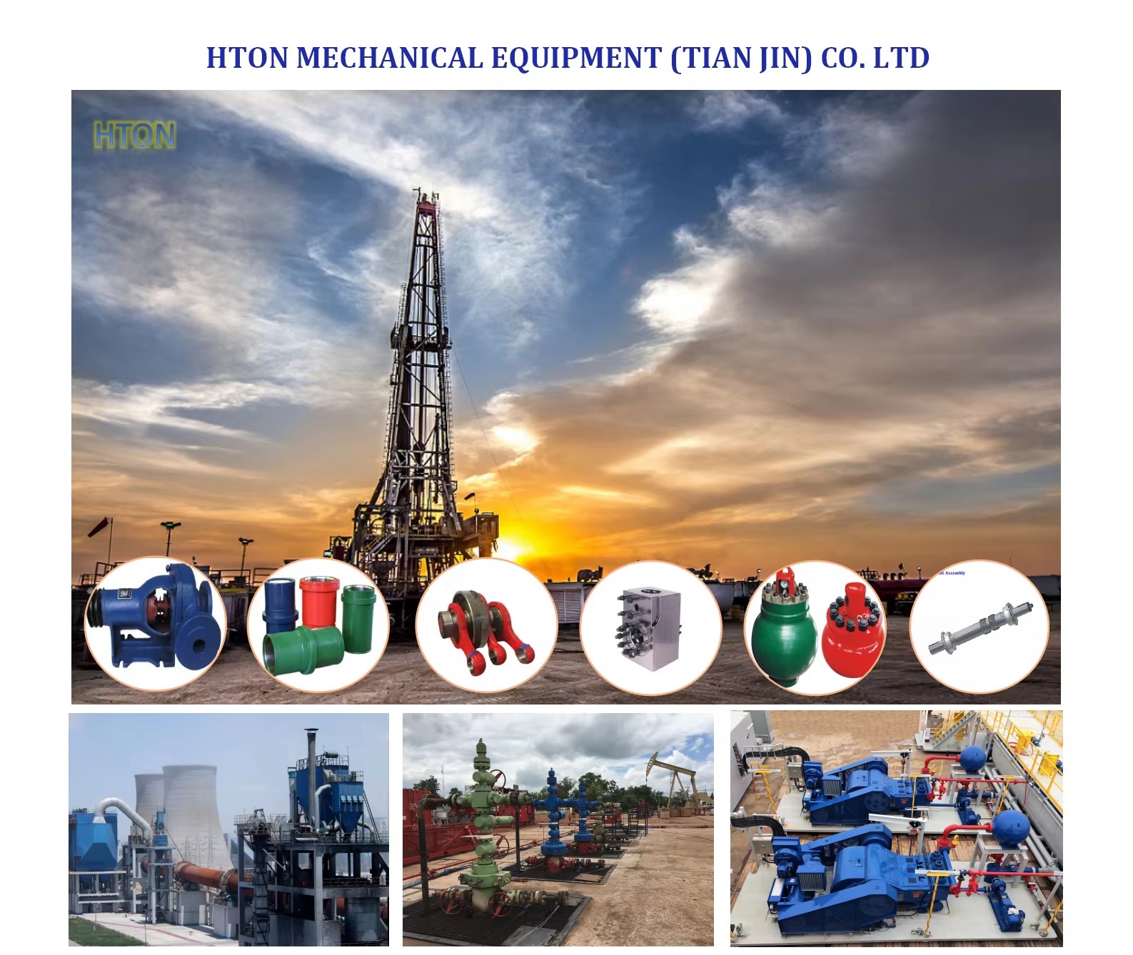 API Well Drilling Oilfield Mud Pump F1000 Horizontal Triplex Single-action Piston Pump