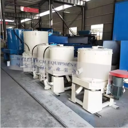 Automatical High Recovery Knelson Fine Gold Mining Gravity Concentrator Placer Gold Centrifugal Mineral Separator