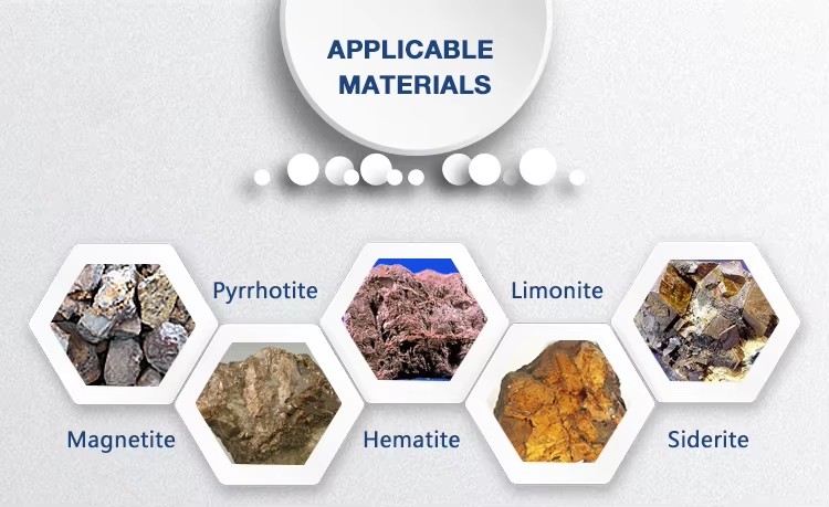 Hematite Iron Ore Mining Magnetic Separator Separating Machine