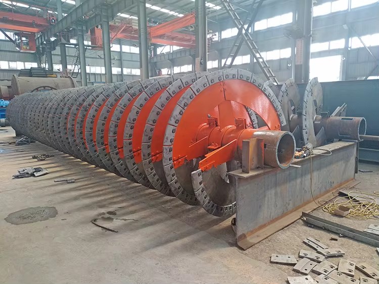 Mining Separator Gold, Silver, Lead,zinc, Fluorite, Graphite Use Spiral Classifier for Slurry Particle Size Classification