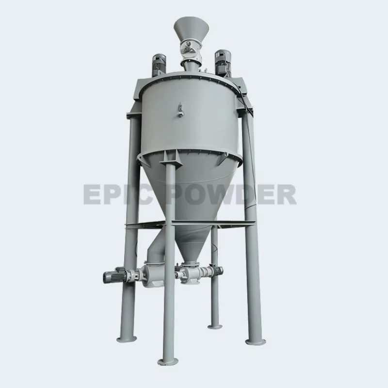 Fine Mineral Powder Automatic Air Classifier/Air Separator with PLC Control High Performance Particle Size Separator