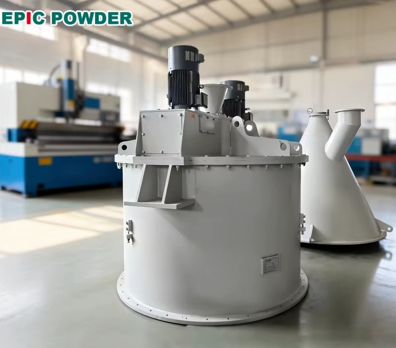 Fine Mineral Powder Automatic Air Classifier/Air Separator with PLC Control High Performance Particle Size Separator