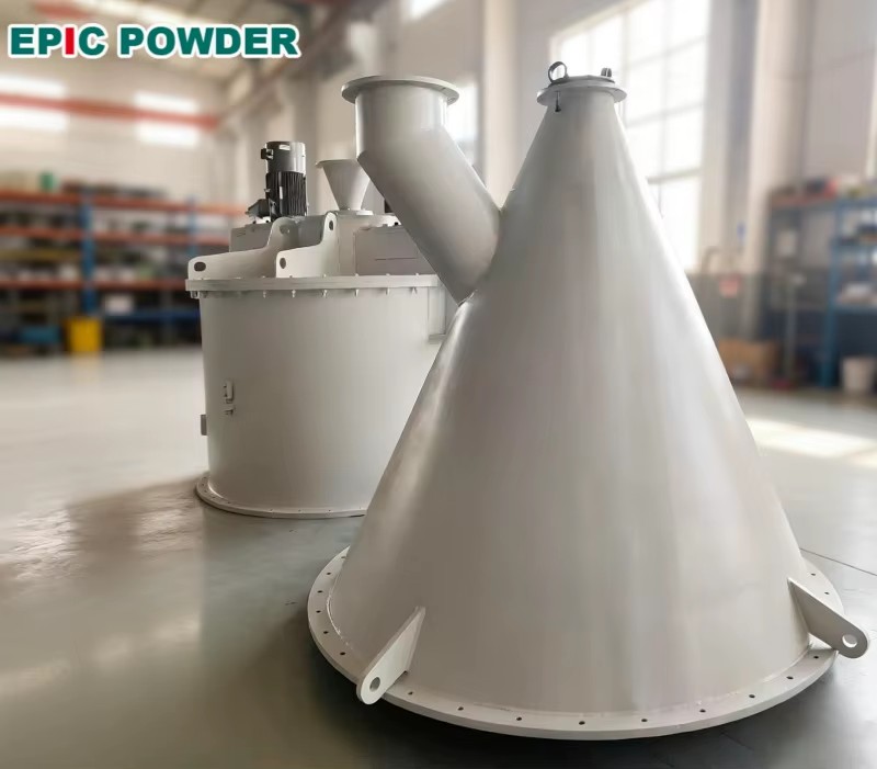 Fine Mineral Powder Automatic Air Classifier/Air Separator with PLC Control High Performance Particle Size Separator