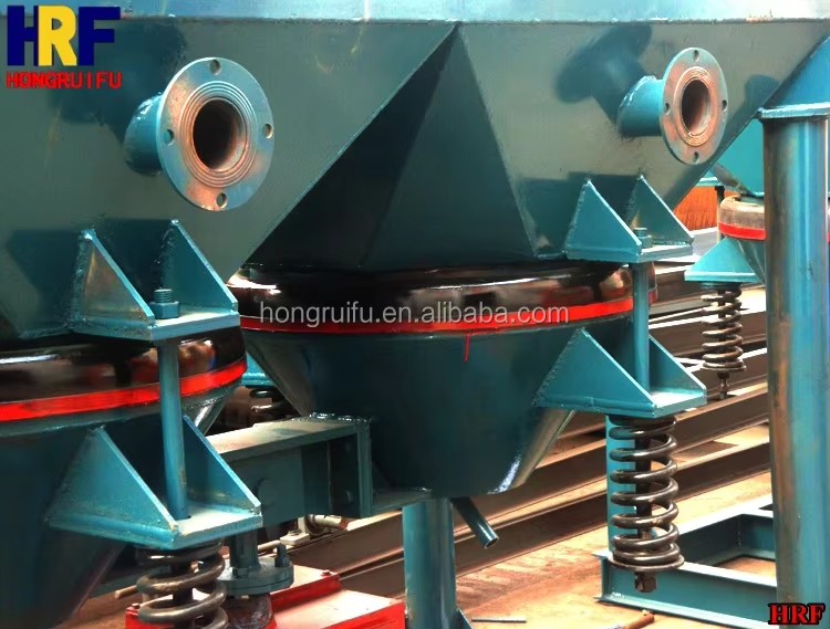 JT-1070 (2-2) 6-8TPH Mineral Separation Machine Barite Ore Concentration Beneficiation Jigging Separator