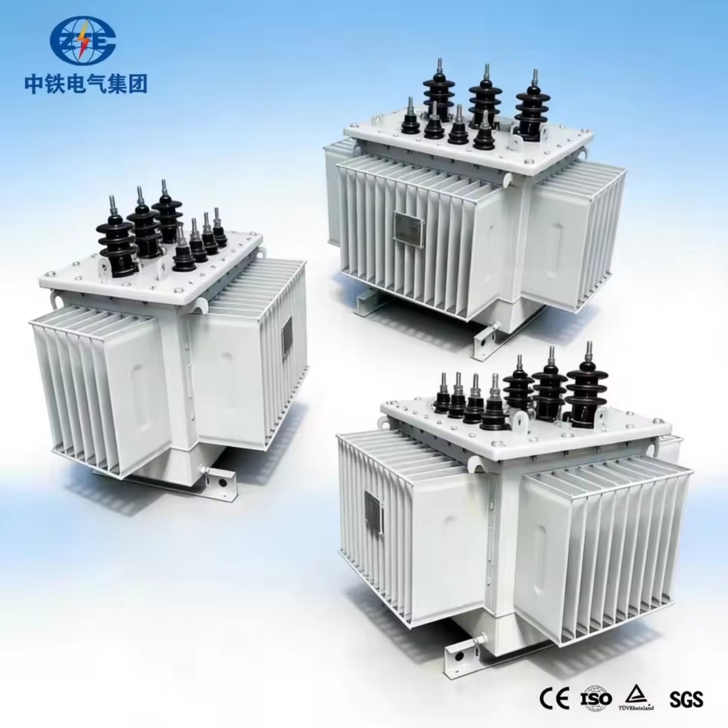 S11 Low Loss Three Phase 10kV Oil Immersed Distribution Transformer Outdoor Substation Power Supply Equipment