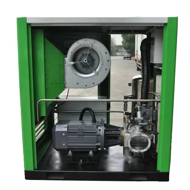 AC Power Frequency Conversion Oil Free 22kw Automatic air Compressor Control for Oil Field