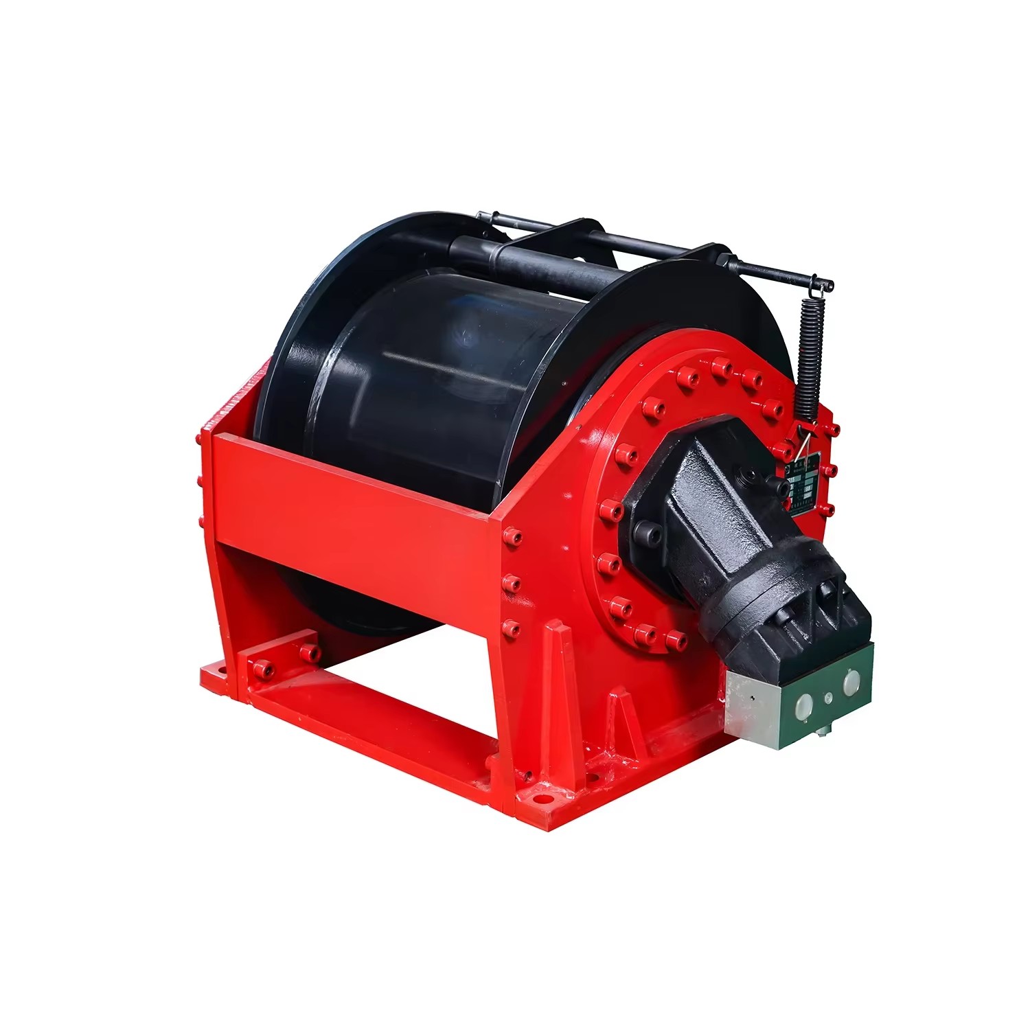 Pulling Wood in Coal Oil Field Hydraulic Winch 50ton 60ton 100ton Heavy Duty Winch