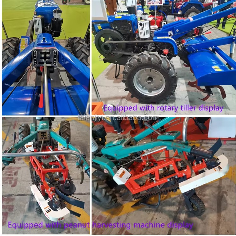 High-Power 18HP Multifunctional Walking Tractor 8-22 HP Diesel Oil Agricultural Machine for Dry Field Orchard Farm Use
