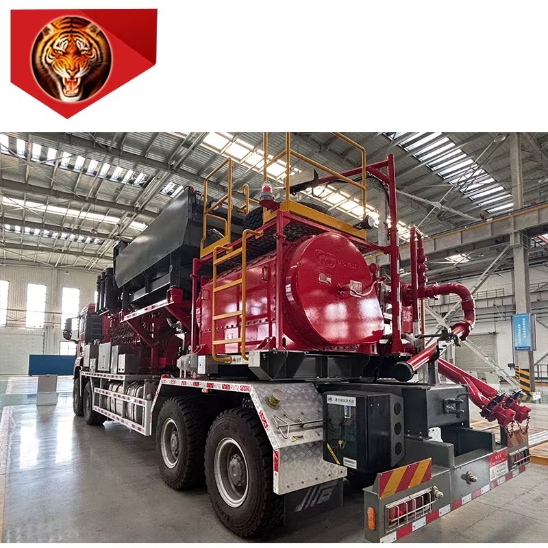 Tigerrig QPI2800A Electric Oilfield Special Vehicle New Petroleum Extraction Drilling Equipment Fracturing Truck Pump 105Mpa API