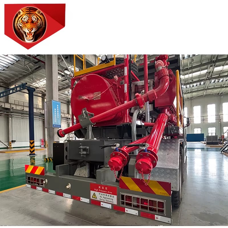 Tigerrig QPI2800A Electric Oilfield Special Vehicle New Petroleum Extraction Drilling Equipment Fracturing Truck Pump 105Mpa API
