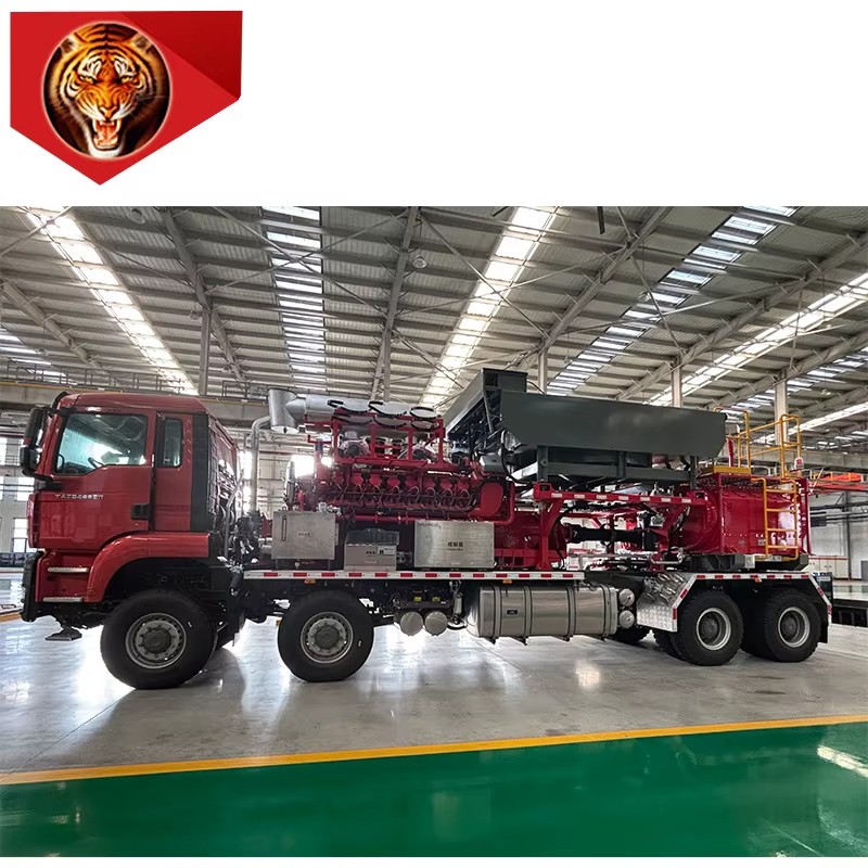 Tigerrig QPI2800A Electric Oilfield Special Vehicle New Petroleum Extraction Drilling Equipment Fracturing Truck Pump 105Mpa API