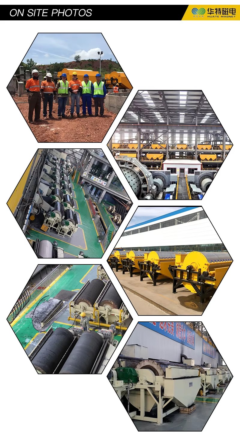 CTB Wet Drum Permanent Magnetic Separator Counter Tank for Non-Metallic Minerals