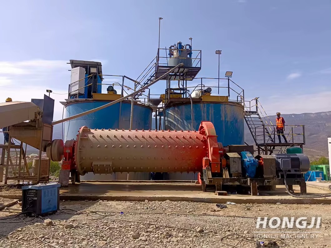 Supplier 50-300 Tpd Copper Silver Gold and Rhodium Ore Processing Plant
