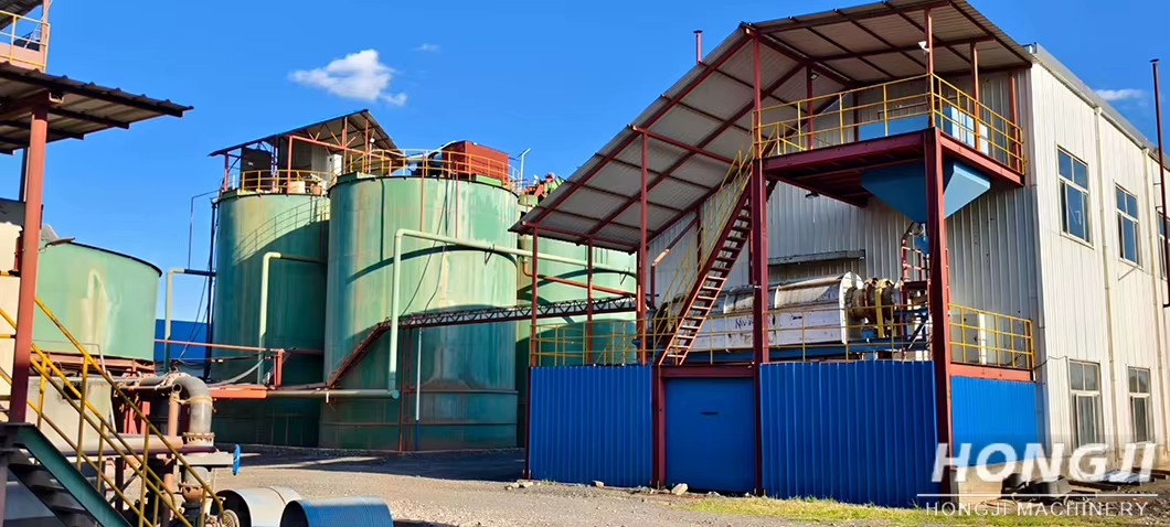 Supplier 50-300 Tpd Copper Silver Gold and Rhodium Ore Processing Plant