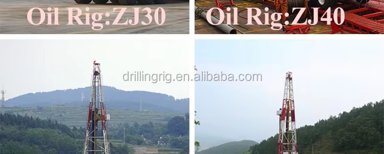 The Tigerrig XJ850 Second-hand Diesel-Powered Rotary Drilling Rig with Gearbox and Pump Good Condition Favorable Price