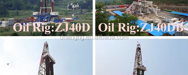The Tigerrig XJ850 Second-hand Diesel-Powered Rotary Drilling Rig with Gearbox and Pump Good Condition Favorable Price