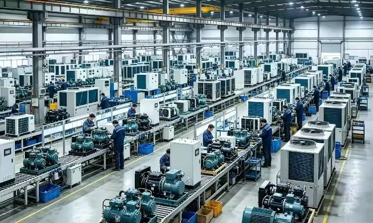 Factory Customized 5 HP Energy Saving Refrigeration Condensing Unit Copeland Scroll Engine/Motor for Supermarkets