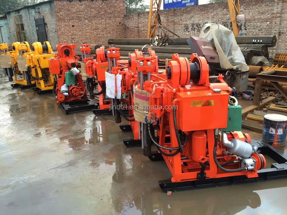 Diesel-Tractor 100m/200m Water Well Drilling Rig Tractor Drilling Machine Mud Pump All Accessories Engine Core Component Ore