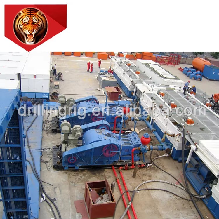 Delivery Petroleum Company F1000 ZJ40D Drilling Rig Mud Pump Unit for Oilfield Drilling