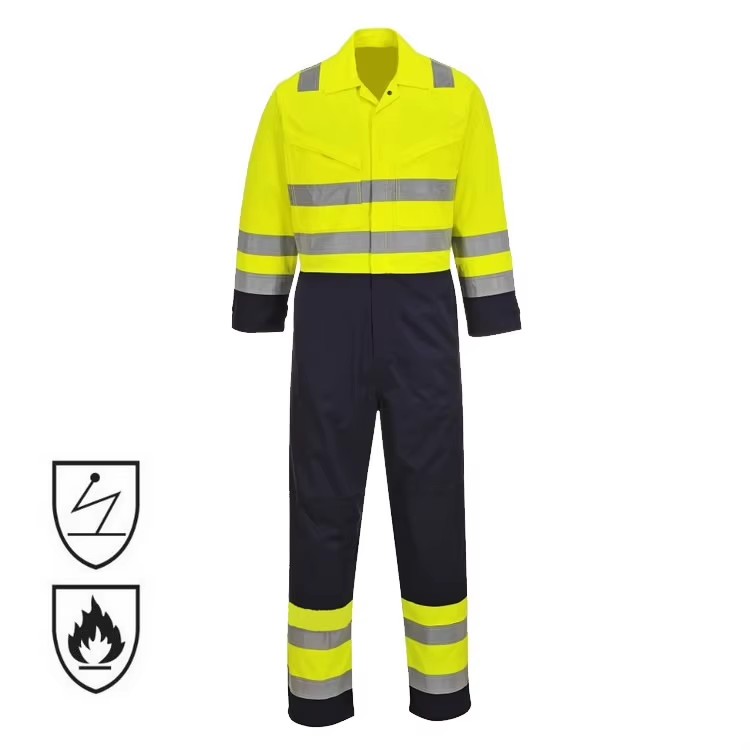 GUARDEVER Work Aramid Electrician Oil Rig PPES Protective Safety Coverall