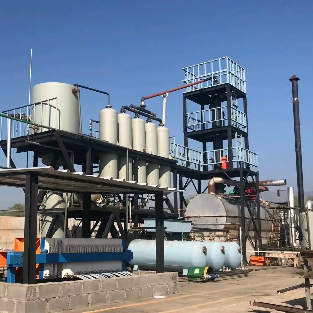 Crude Oil Used Motor Oil Refining Plant Waste Oil to diesel Refinery Equipment