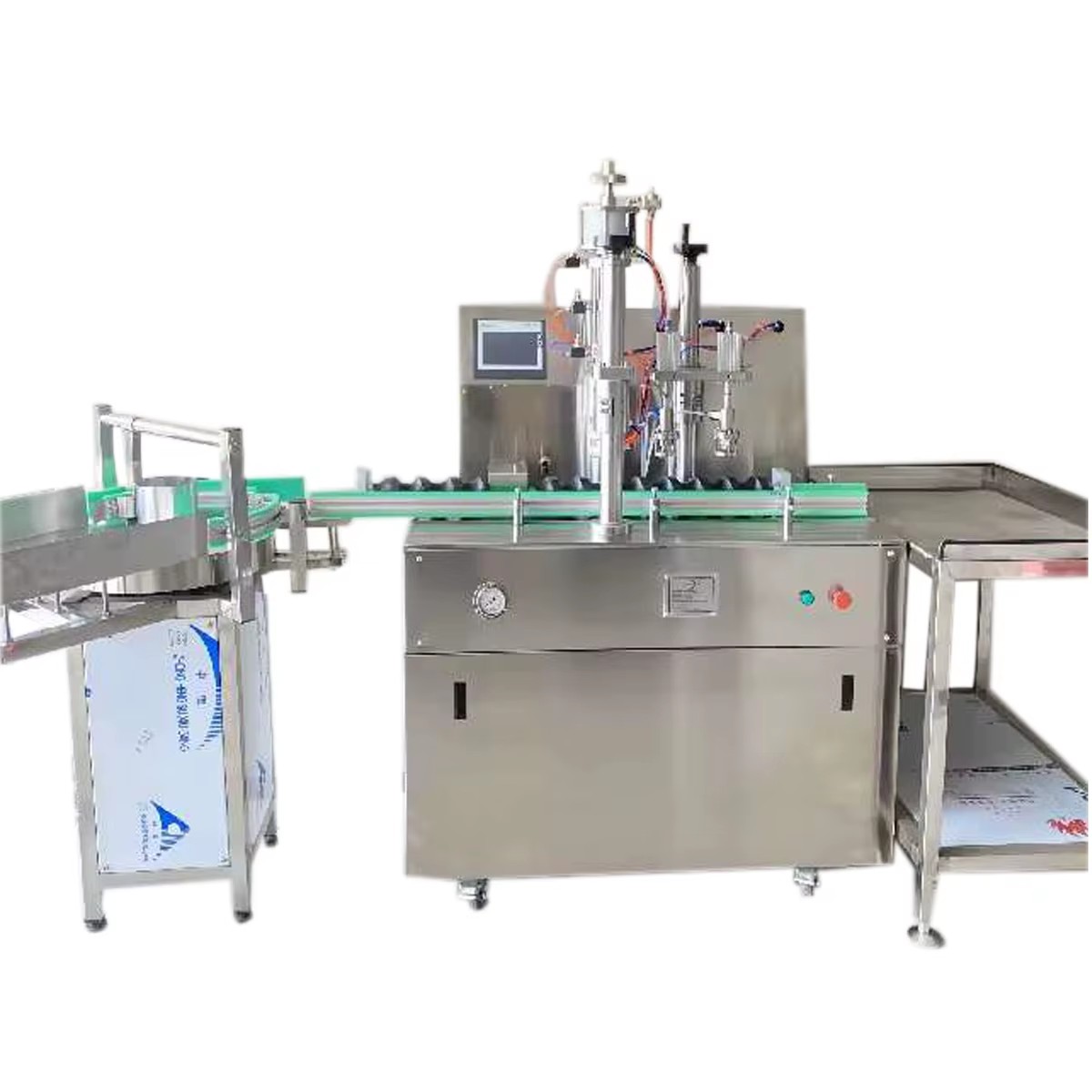Automatic Bag on Valve Aerosol Filling Machine Efficiency Equipment Olive Oil Edible Oil Spraying Machinery Body Spray