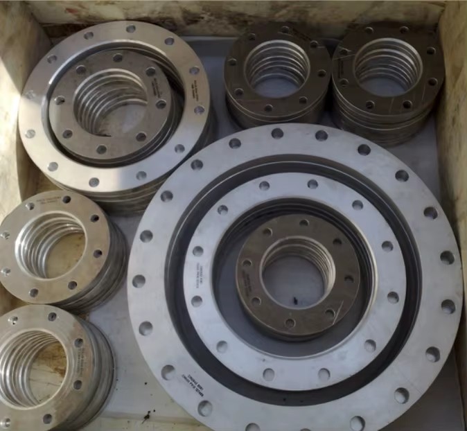 6063 6061 Aluminum Slip on Plate Flanges PN5-PN16 CNC Machined ANSI Standard for Water Supply System