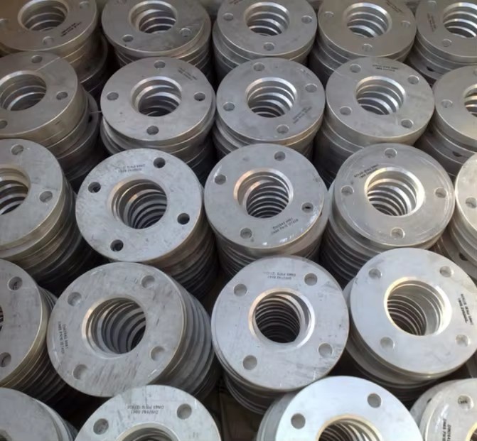 6063 6061 Aluminum Slip on Plate Flanges PN5-PN16 CNC Machined ANSI Standard for Water Supply System