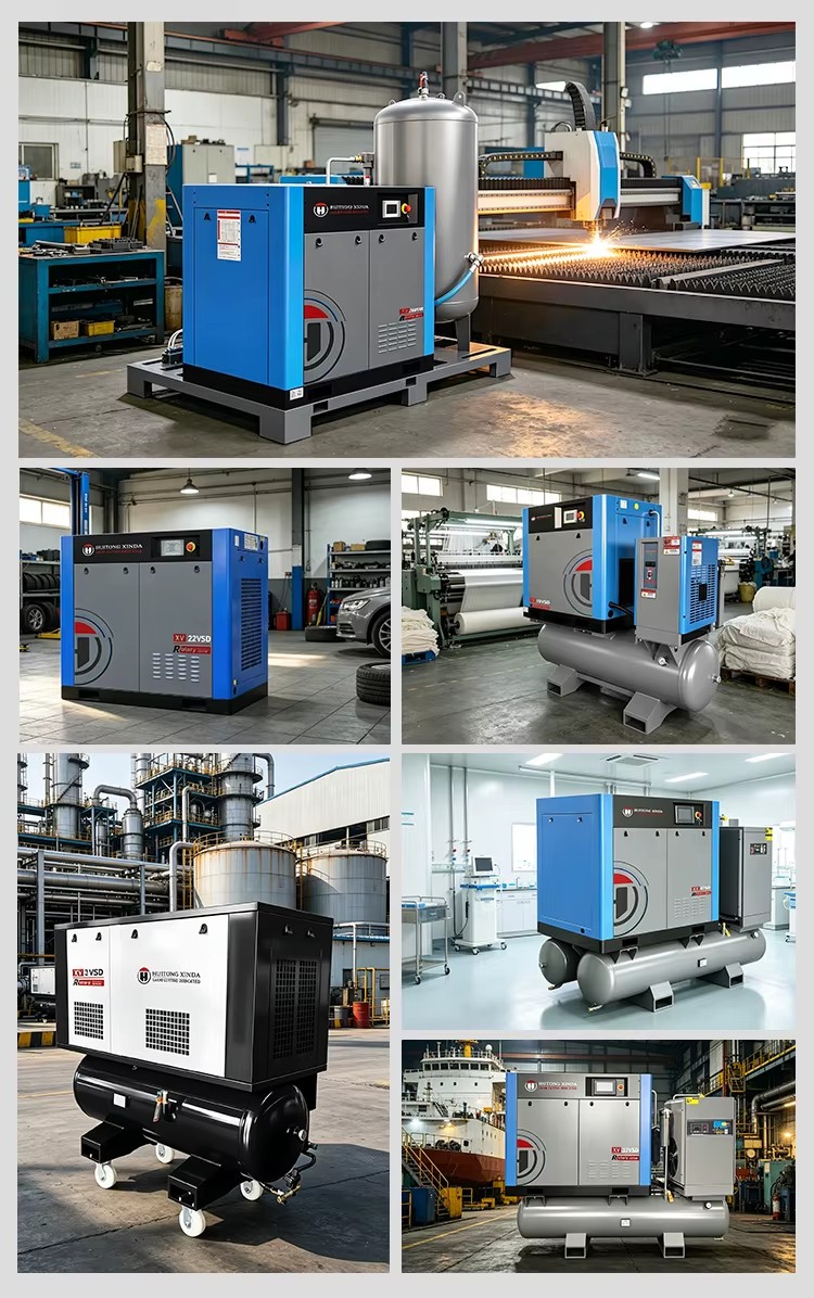 HT Compressor High Efficiency Energy Saving 50 hp Air Compressor Machine for Industry Use Compressor