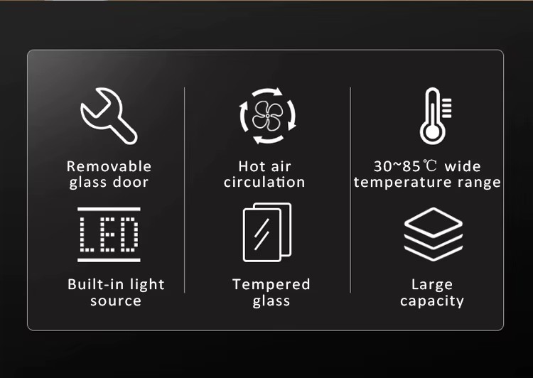 Energy-Saving Warming & Holding Equipment 1-Year Warranty Food Insulation Display Cabinet