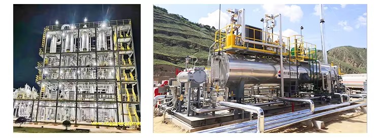 Custom Skid Mounted Energy Saving NGL Recovery Unit LPG Extraction Unit