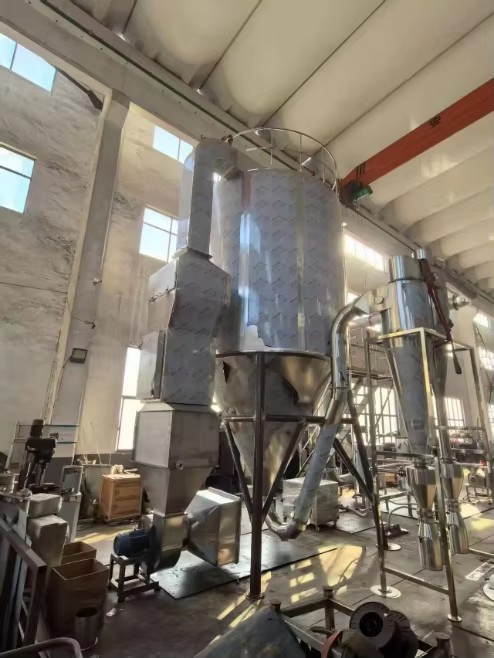 ZLU Industrial Stainless Steel Centrifugal Spray Dryer with PLC Control Pump for Powder Processing Energy Saving