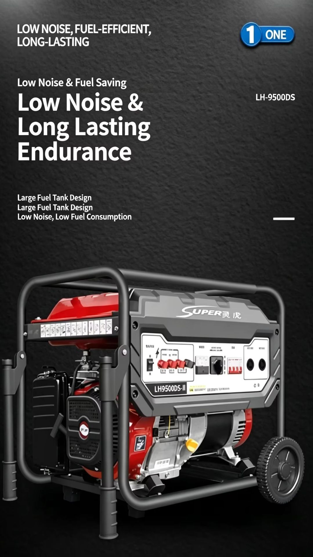 5KW 230V/400V Single Three Phase Equal Power Gasoline Generator for Home Backup Outdoor Construction Site Emergency Power Supply