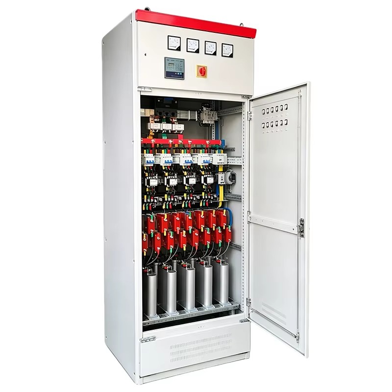 Power Distribution Equipment Adopting Automatic Switching Technology Energy-Saving Capacitor Bank Panel for Hotel Power Networks