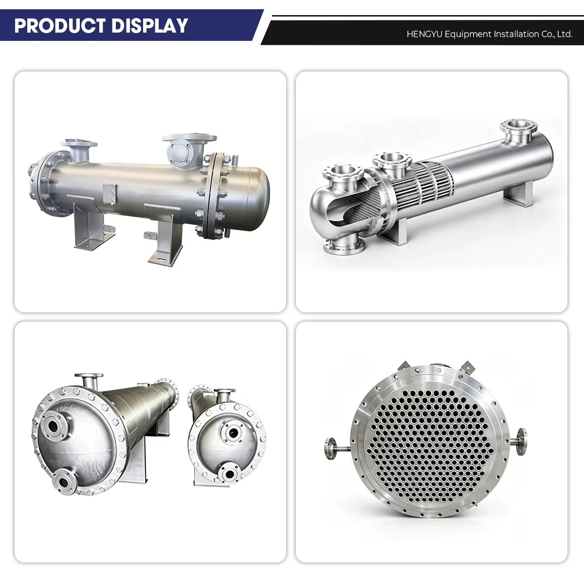 Energy Saving Tubular Heat Exchanger for Factory Energy Consumption Reduction Chemical Storage and Transportation Equipment