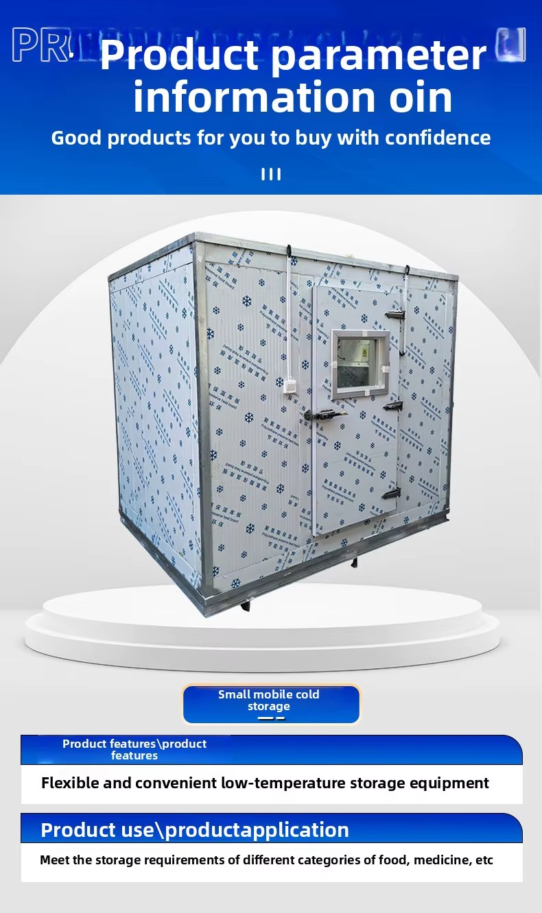 New Complete Equipment Cold Storage Rooms Solar Energy-saving Design High-Accuracy Temperature Control One-stop Customization