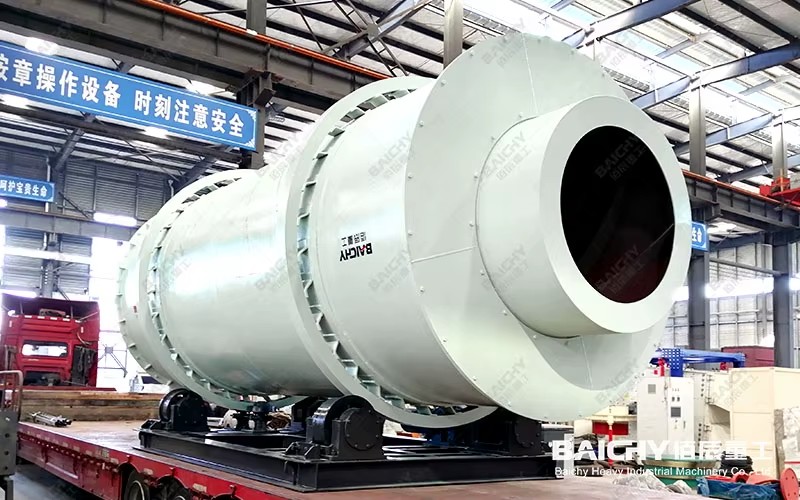 Energy Save Biomass Rotary Dryer Silica Sand Mining Dryer Machine Price Basalt Mineral Three Cylinder Rotary Dryer Manufacturer